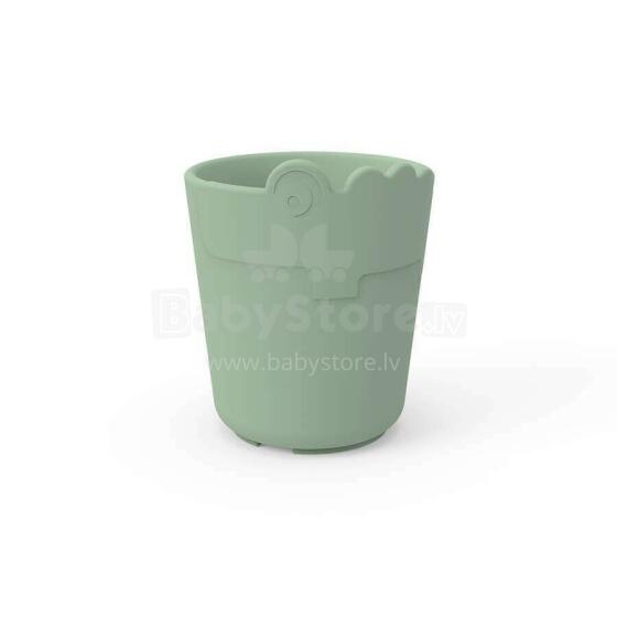 Done by Deer Kiddish mini mug Croco Green