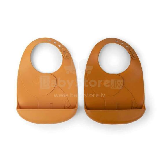 Done by Deer Silicone Bib Blue