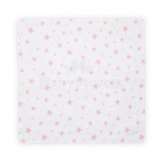 Lorelli Swaddle Muslin  Art.10340091901 Pink Stars