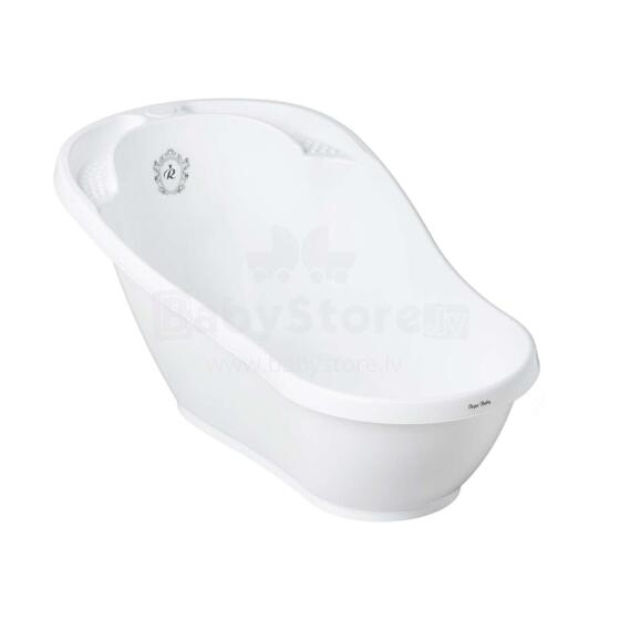 Tega Baby Royal Art.RL-004-103-C Bath 92cm with plug white/black