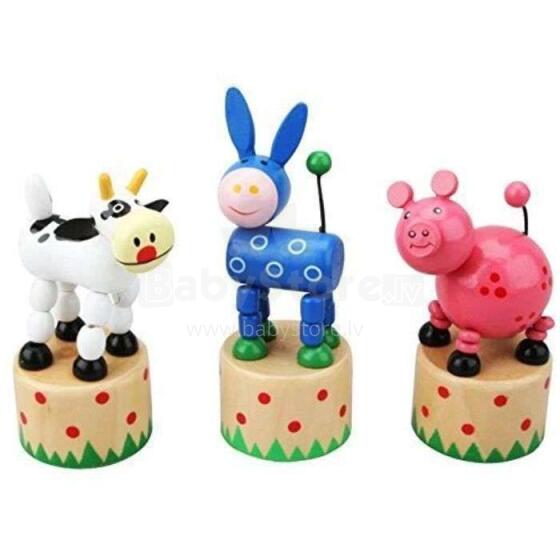 Kids Krafts Farm Push Puppet Art.WD11
