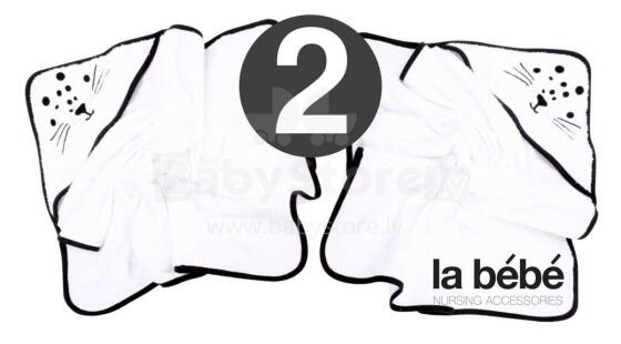 La Bebe™ Art.93829 Baby towel 75x75 cm, 2 pcs set