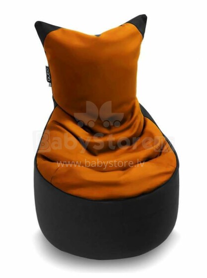 Qubo™ Cat Munchkin Orange Art.93977  Sēžammaiss, Puffs, Mīkstais bean bags