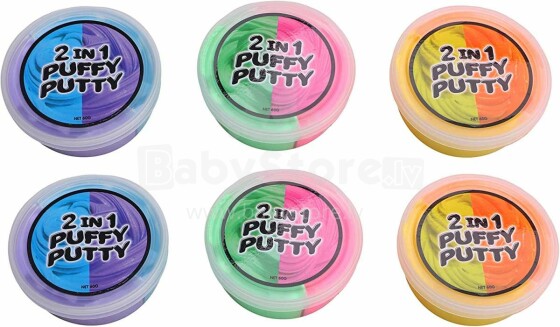 „Kids Krafts Fluffy Putty Slime“ gaminys. GP215 „Airy Slime“, 80gr