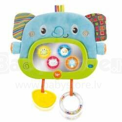 Winfun Art.0175 Elephant Crib Toy Spogulis ar rotaļlietām