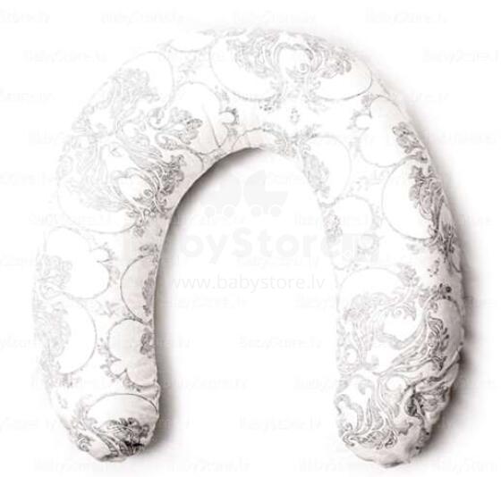 La Bebe™ Rich Nursing Maternity Pillow Art.85912 Eastern Silver 30x104 cm