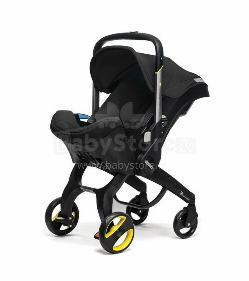 Doona™ Infant Car Seat Black/Night Art.SP150-20-001-015 Автокресло-коляска нового поколения 2 в 1