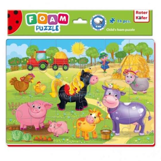 Roter Käfer Foam  Puzzle Art.RK1201-05 (Vladi Toys)