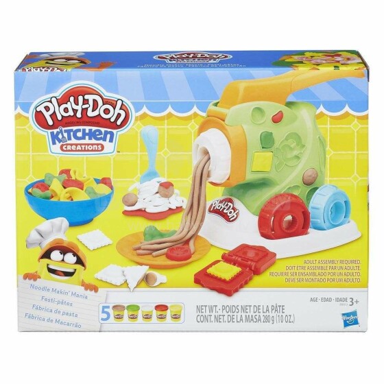 Hasbro Play-Doh Art.B9013 makaronų gaminimo rinkinys