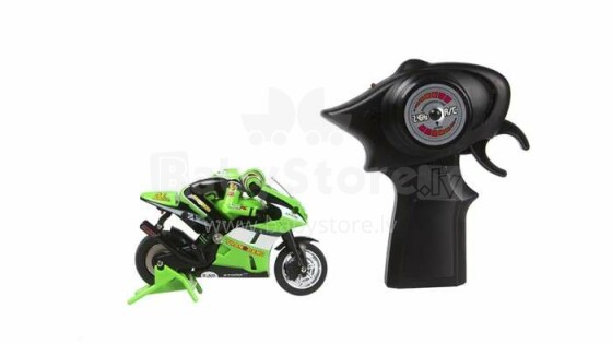 Juguetronica Microbike Art.JUG0222 motocikls ar ergonomisku vadības pulti