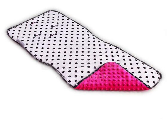 La bebe™ Minky Art.95244 Dots/pink