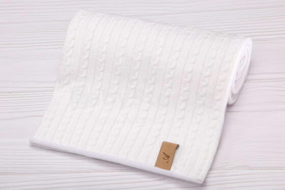 Kids Blanket Cotton Art.P005 White