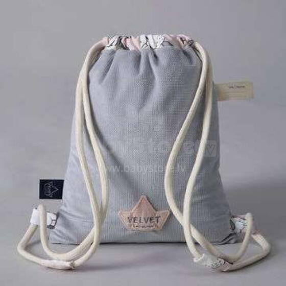 La Millou Velvet Collection Double Backpack Art.95353