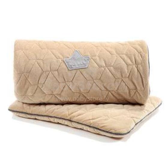 La Millou Velvet Collection Set Blanket&Mid Pillow  Vanilla Art.95362