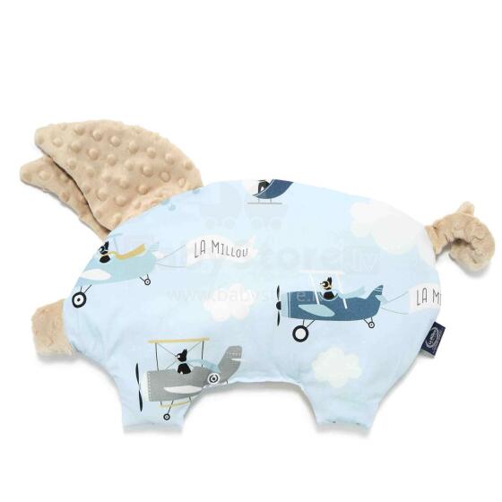La Millou Pig Pillow Captain Adventure Latte Art. 95370