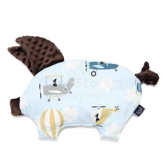 La Millou Pig Pillow Captain Adventure Chocolate Art. 95371