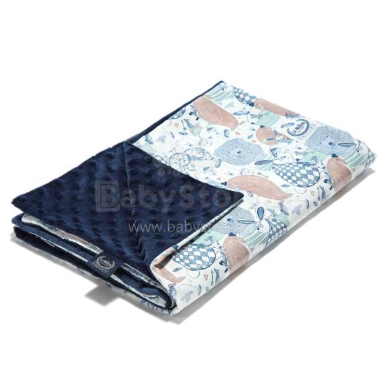 La Millou Familly Blanket Navy Art.95392