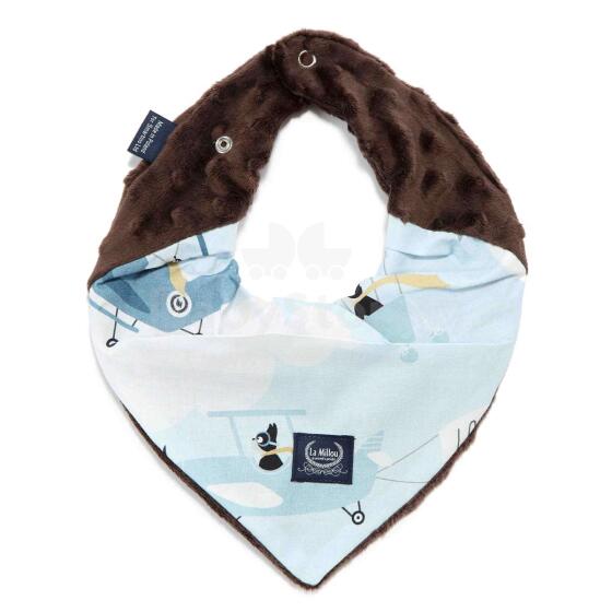 La Millou Familly Warm Neck Minky Chocolate Art.95395