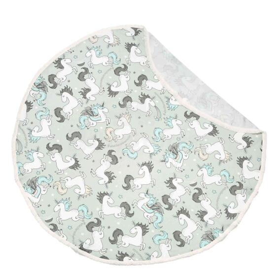 La Millou Bamboo Round Swaddle Unicorn Knight Art.95411