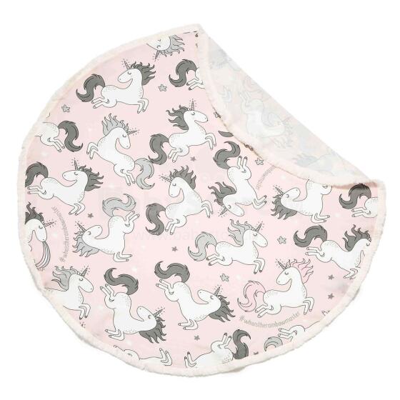 La Millou Bamboo Round Swaddle Unicorn Bebe Art.95413