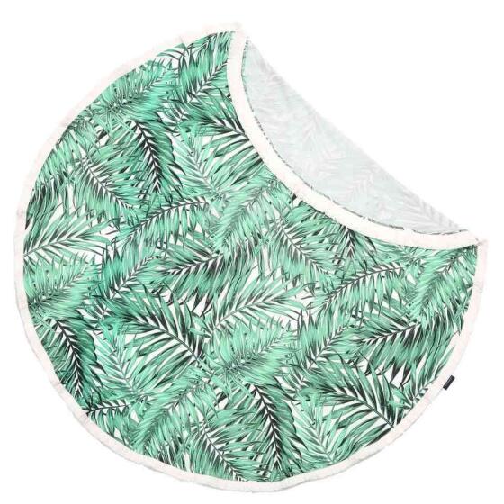 La Millou Bamboo Round Swaddle Palm Art.95416
