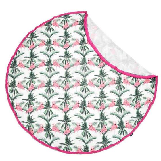 La Millou Bamboo Round Swaddle Flamingo Art.95417