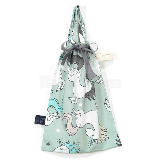 La Millou Unicorn Knight Grey Bag For Kids Art.95423