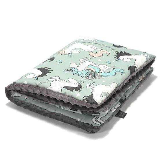 La Millou '19 Toddler Blanket Unicorn Grey Art.95448