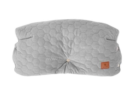Navington Mufka Hand Warmer Art.95553 Grey Velvet