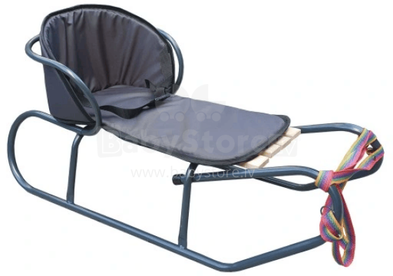 Sledge Mattress Grey Matracis bērnu ragaviņām
