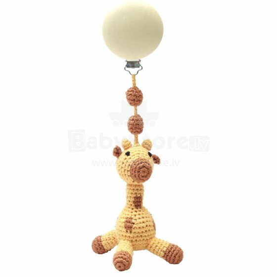 NatureZoo Trolley Mobiles Mr.Giraffe Art.60152 Kootud mänguasi jalutuskäru