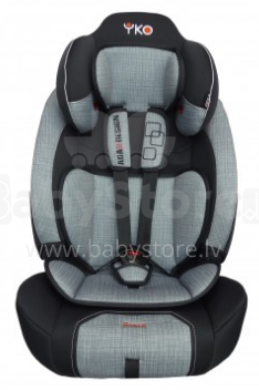 Aga Design YKO Soft 921 Grey Bērnu autokrēsls  (9-36 kg)