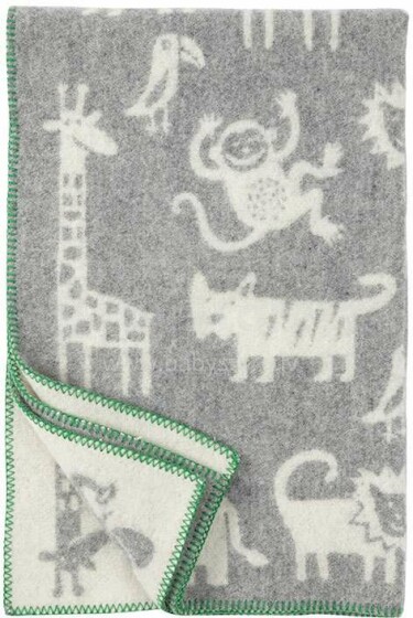 Klippan of Sweden Eco Wool Art.2415.03 Детское одеяло из натуральной эко шерсти, 90х130см