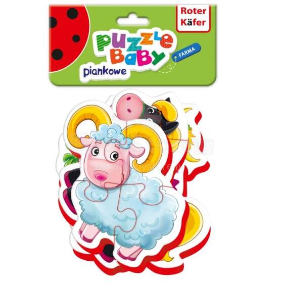 Roter Käfer Baby Puzzle RK1102-03 Bērnu puzzle Ferma (Vladi Toys)