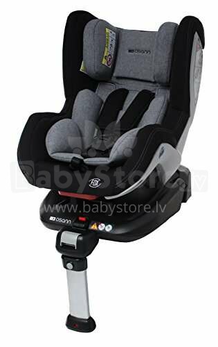 Osann Baby Fox Isofix Black Melange Art. 110-108-231 automobilinė kėdutė (0-18 kg)