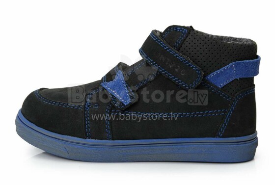 DDStep straipsnis.DA06-1-49 „Bermuda Blue“ Itin patogūs vaikiški batai iš natūralios odos (28-33)