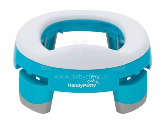 Roxy Kids Handy Potty Blue Art. HP-250B Kūdikių puodų / puodų dangčių reduktorius