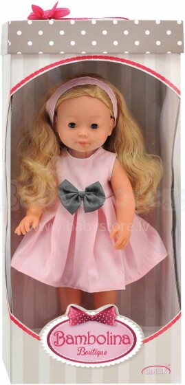 Bambolina Molly Art.BD1600 кукла Молли , 40 см