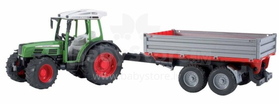 Bruder Art.02104 traktors ar priekabi