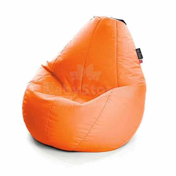 „Qubo ™ Comfort 90 Mango Pop Art.97419“ sėdmaišis, pūstuvai, minkšti sėdmaišiai su sėdmaišiu, sėdmaišis