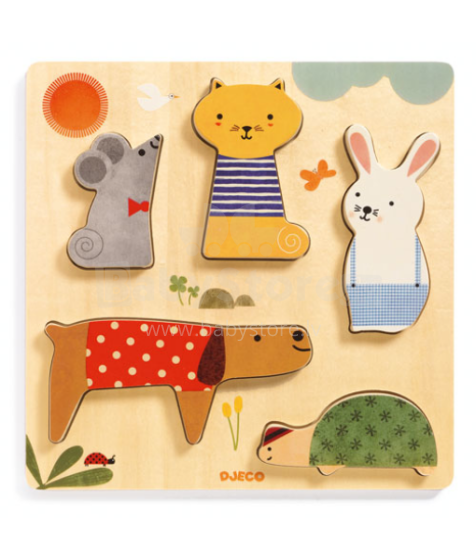 Djeco Wooden Puzzles Art.DJ01051
