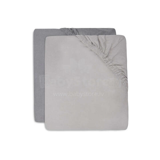 Jollein Jersey Art.2511-507-00159 Grey 60x120cm