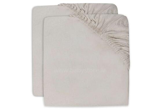 Jollein Sheet Jersey Art.2511-501-00093 Nougat 40/50x80/90cm 2 pack