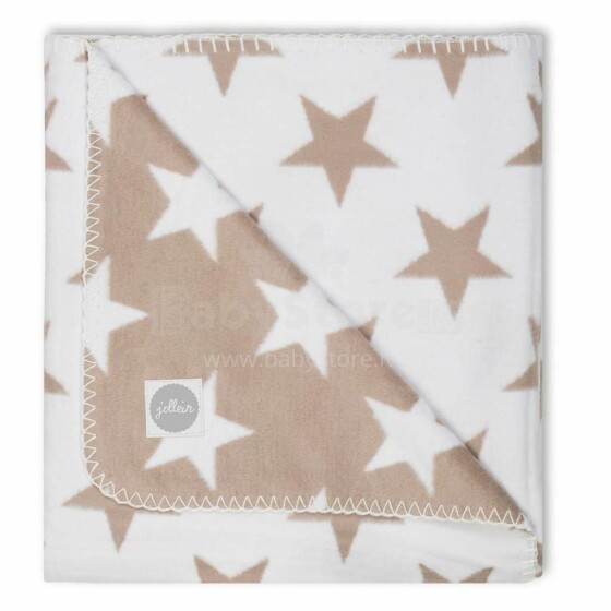 Jollein Cotton Stars Art.514-511-65007 Baby puuvillane sein,75x100sm