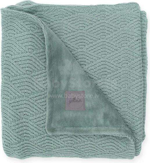 Jollein Cot River Knit Art.517-522-65285 Ash Green/Coral Fleese