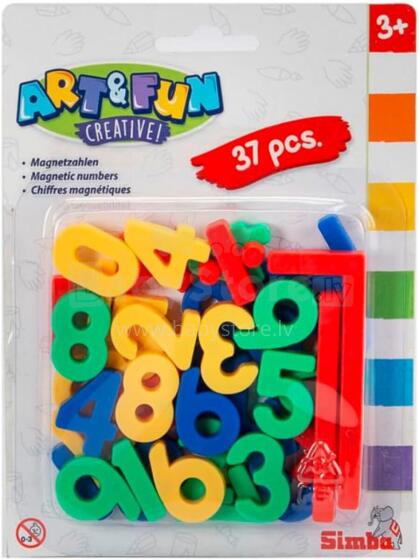 I-Toys Art.A-0292  Capital Letters with Magnet, 36 pcs