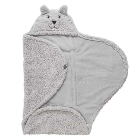 Jollein Wrap Teddy Bear Grey Art.032-566-65098