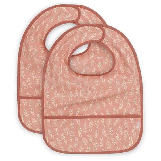 Jollein Terry Bib Waterproof Art.029-864-65135 Meadow Rosewood