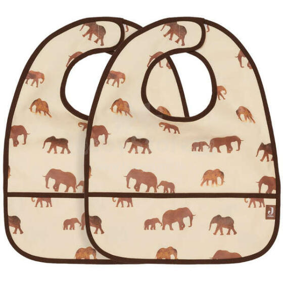 Jollein Terry Bib Waterproof Art.029-864-66029 Savannah