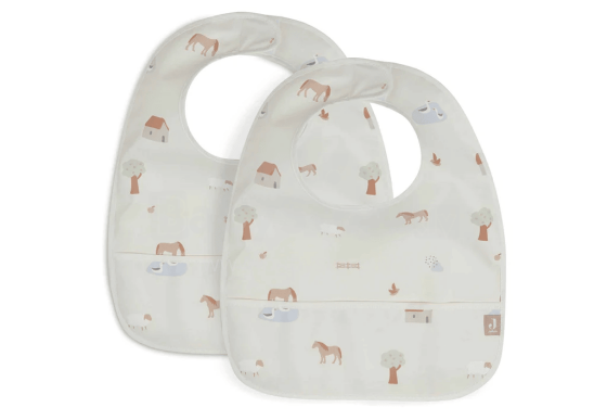 Jollein Bib Waterproof Art.029-864-66079 Farm